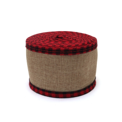 Основа за апликация лента зебло с текстилна лента 65 мм -6 метра