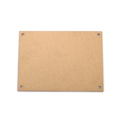 Плочка MDF за декупаж 130x180x3 мм с четири отвора x 5 мм -4 броя