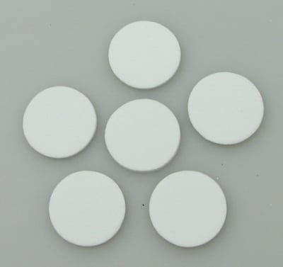 Кръг фоам бял/EVA материал/ 24x2 мм -20 броя