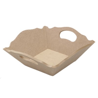 Панер MDF за декорация скосен 22x22x9 см