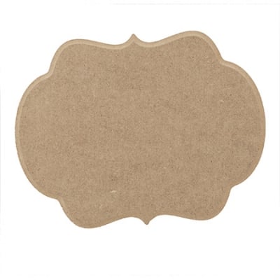 Пано MDF за декорация модел 3 21.5x16.5 см