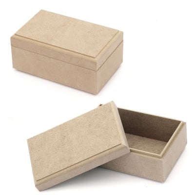 Кутия MDF за декорация 10x16x7 см