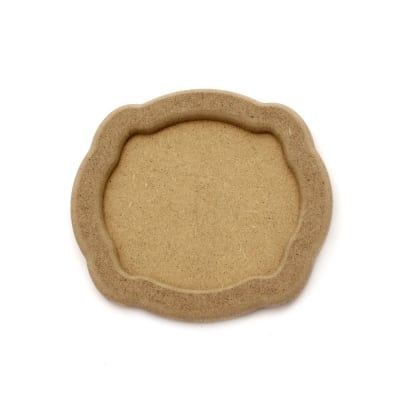 Подложка MDF за декорация 13x14 см