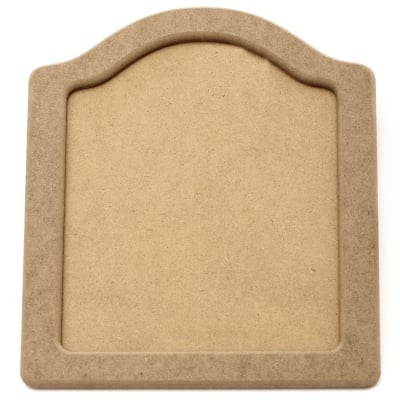 Основа за икона №1/3 MDF размер 27x35 см. размер без рамката 21x28 см