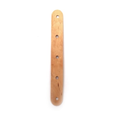 Дървена плочка фиксатор 15x1.8 см с 5 дупки -5 бр