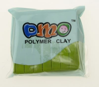 Полимерна глина зелена тревисто - 50 грама
