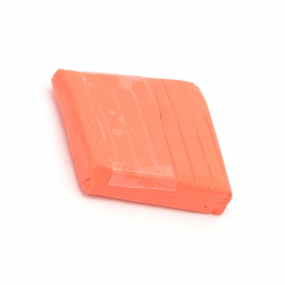 Полимерна глина оранжево ярко -50 грама
