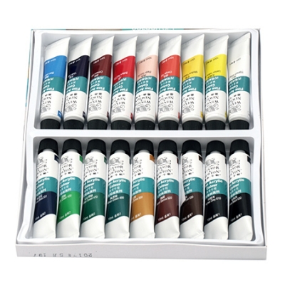 Комплект акрилни бои 18 цвята x 10 мл Winsor/Newton