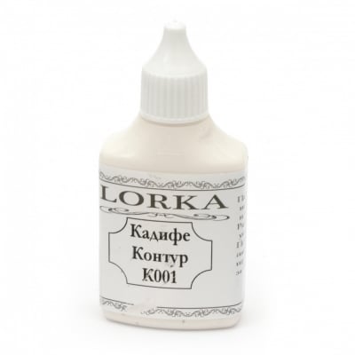 Контур кадифе ЛОРКА 100 гр -бял