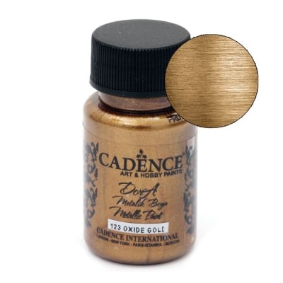 Акрилна боя металик CADENCE DORA 50 мл. - OXIDE GOLD 123