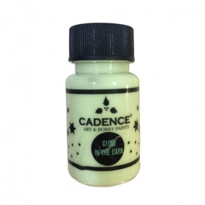 Акрилна боя светеща на тъмно CADENCE 50 мл - NATUREL GREEN 578