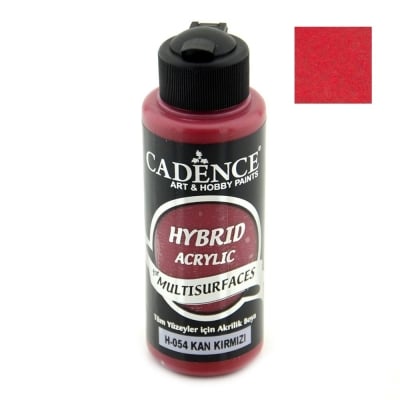 Акрилна боя CADENCE HYBRID 120 мл - BLOODRED H-054