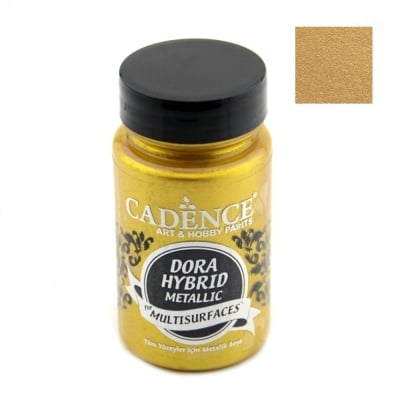 Акрилна боя металик CADENCE DORA HYBRID 90 мл - RICH GOLD 7136