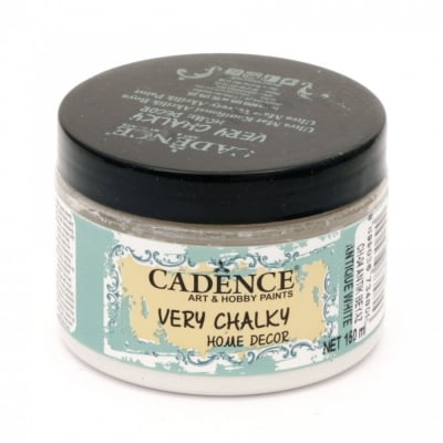 Акрилна боя CADENCE VERY CHALKY 150 мл - ANTIQUE WHITE CH-04