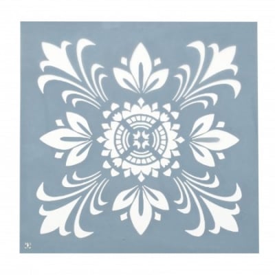 Шаблон за многократна употреба ЛОРКА размер на отпечатъка 18x18 см Л41