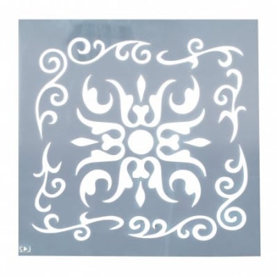 Шаблон за многократна употреба ЛОРКА размер на отпечатъка 18x18 см Л42