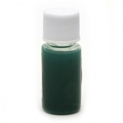 Оцветител (пигмент) за смола за заскрежен ефект на алкохолна основа цвят зелен -10 мл