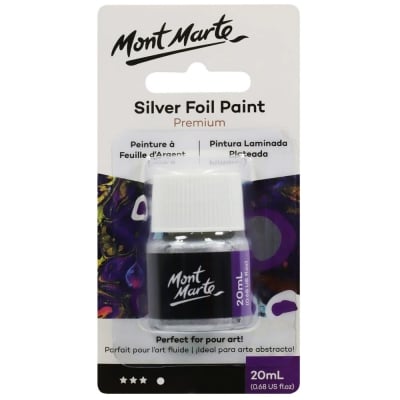 Боя за позлата Mont Marte Silver Foil Paint 20 мл