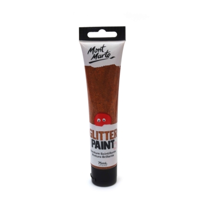 Боя с брокат ММ Glitter Paint 75ml Orange
