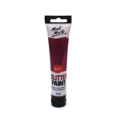 Боя с брокат ММ Glitter Paint 75ml Hot Pink