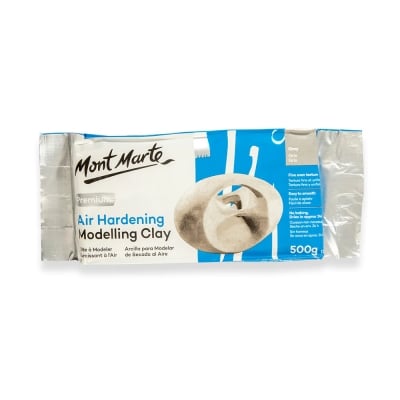 Глина за моделиране с въздушно втвърдяване MM Air Hardening Modelling Clay Grey -500 грама