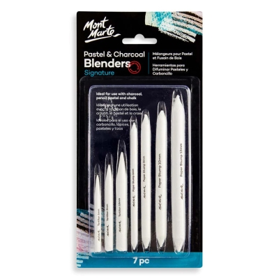 Блендери /смесители за пастел и въглен Mont Marte Pastel and Charcoal Blenders 7 бр