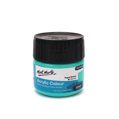 Акрилна боя Mont Marte Acrylic Colour Paint 100 мл -Aqua Green зелено