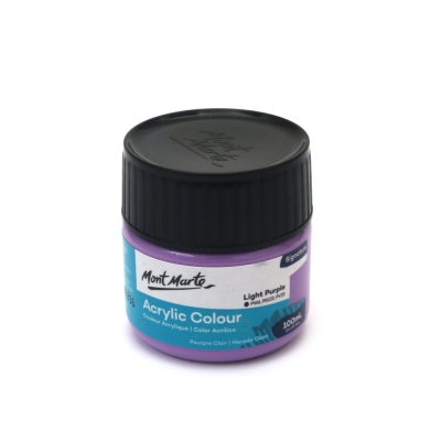 Акрилна боя Mont Marte Acrylic Colour Paint 100 мл -Light Purple светло лилава