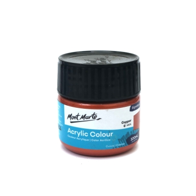 Акрилна боя Mont Marte Acrylic Colour Paint 100 мл -Copper мед