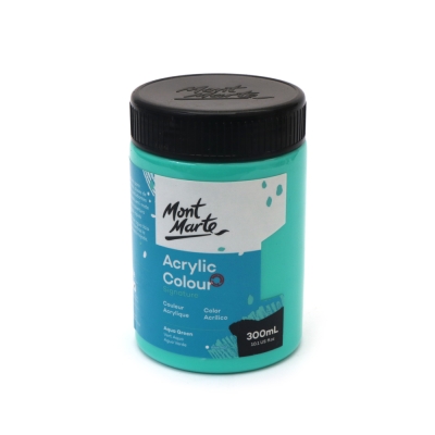Акрилна боя Mont Marte Acrylic Colour Paint 300 мл -Aqua Green зелена