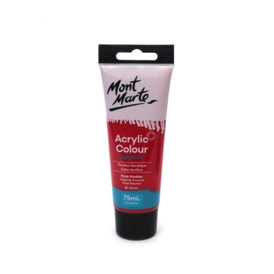 Акрилна боя Mont Marte Acrylic Colour Paint 75 мл -Rose Madder пепел от рози