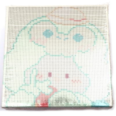 Диамантен гоблен за деца 20x20 см кръгли диаманти пълно облепяне - A092