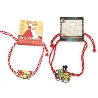 Гривна пластмасова плочка фигурка