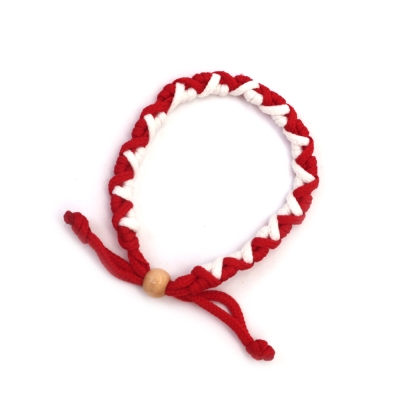 Ръчно плетени Мартеници Гривни  10 броя