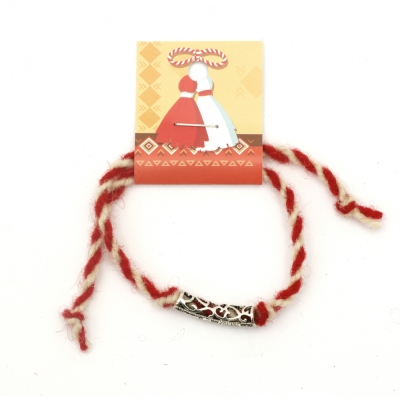 Гривна в.усукано с мет.тръбичка