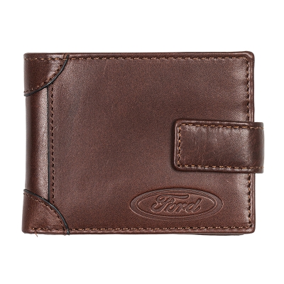 Мъжки кафяв портфейл Auto Set с лого на Ford