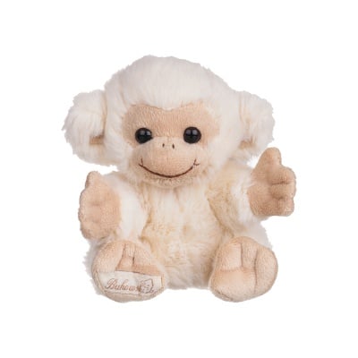 Плюшена играчка бяла маймунка