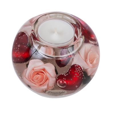 Стъклен свещник Valentina