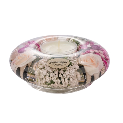Стъклен свещник Little Rose