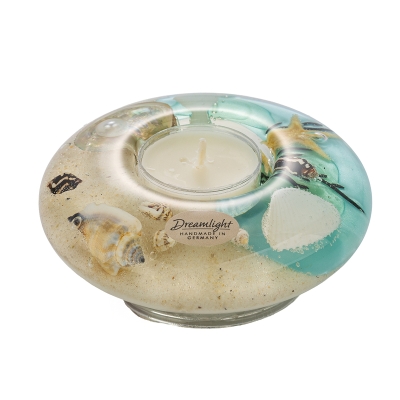 Стъклен свещник Coral Beach