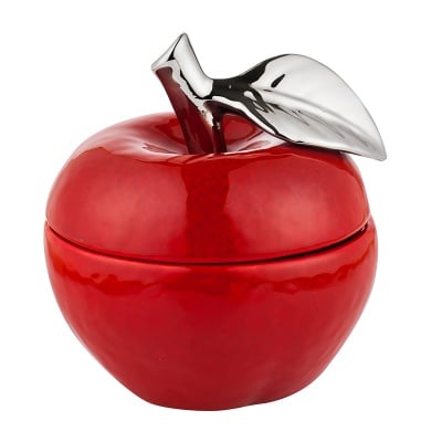 Купа червена ябълка