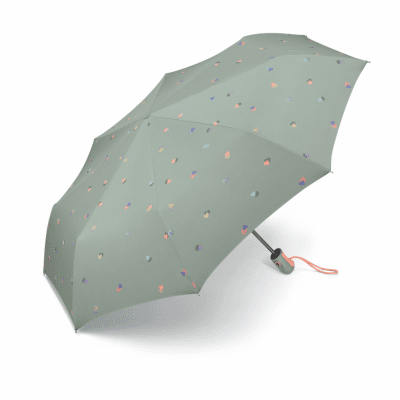 Дамски чадър цветни сърчица  - ESPRIT