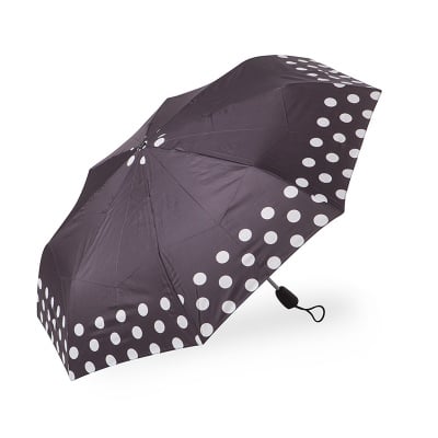 Дамски чадър PIERRE CARDIN на точки с кант на точки