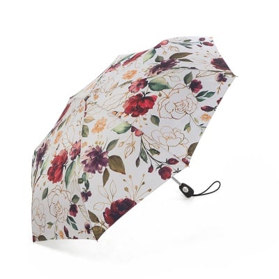 Дамски чадър с рози - PIERRE CARDIN