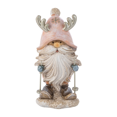 Дядо коледа на ски