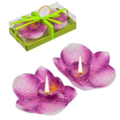Свещ орхидея 2 бр.