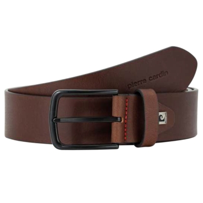 Мъжки кафяв колан Pierre Cardin - 110 cm