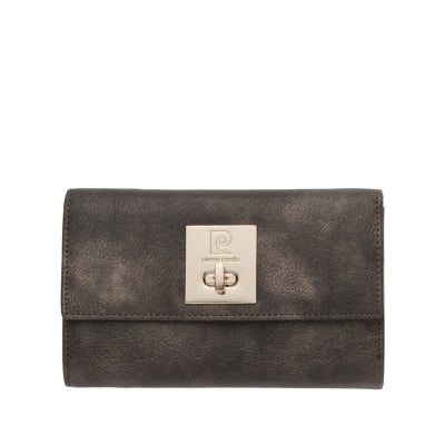 Дамско сиво портмоне със златни нюанси - PIERRE CARDIN