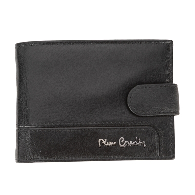 Мъжки черен  портфейл PIERRE CARDIN