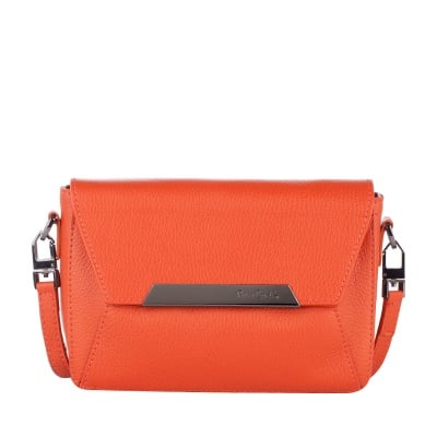 Малка кокетна оранжева чанта Dollaro - Pierre Cardin
